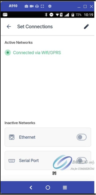 Terminal Configuration Step 2