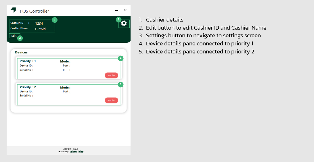 Pine Labs - PoS installation