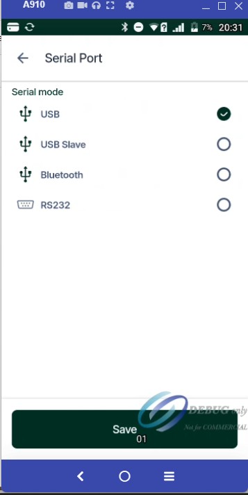 Terminal Configuration Step 5